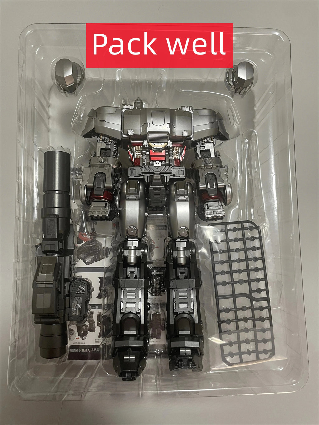 Megatek TFCON Transformable Figure MT01B, MT-01B, Monocrate, Joke, MG Tank, Original Color, DLX Scale