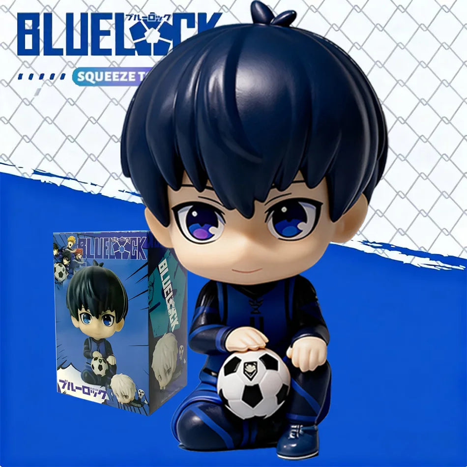 Anime Blue Lock Isagi Yoichi Nagi Seishiro Cosplay Figure Collectible Cartoon Character Ornament Pet Model Kit for Fans
