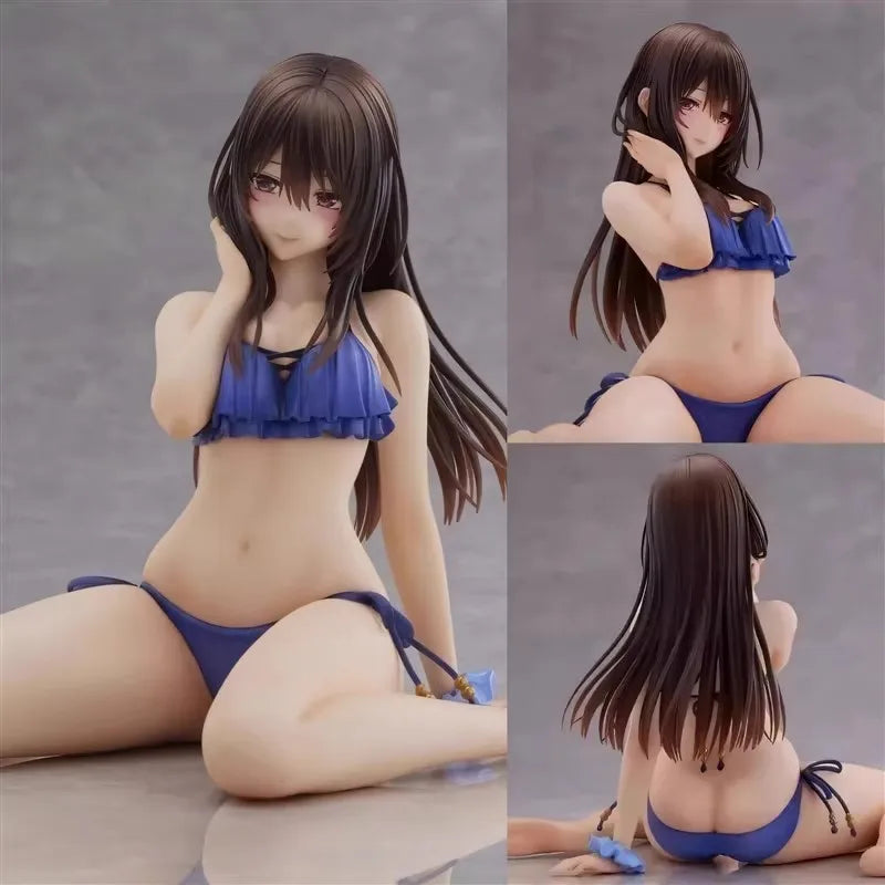 Sexy Swimwear Collectible Figure Desktop Car Ornament for Boys Anime Girl Model Case Static Sto Available Adult Theme