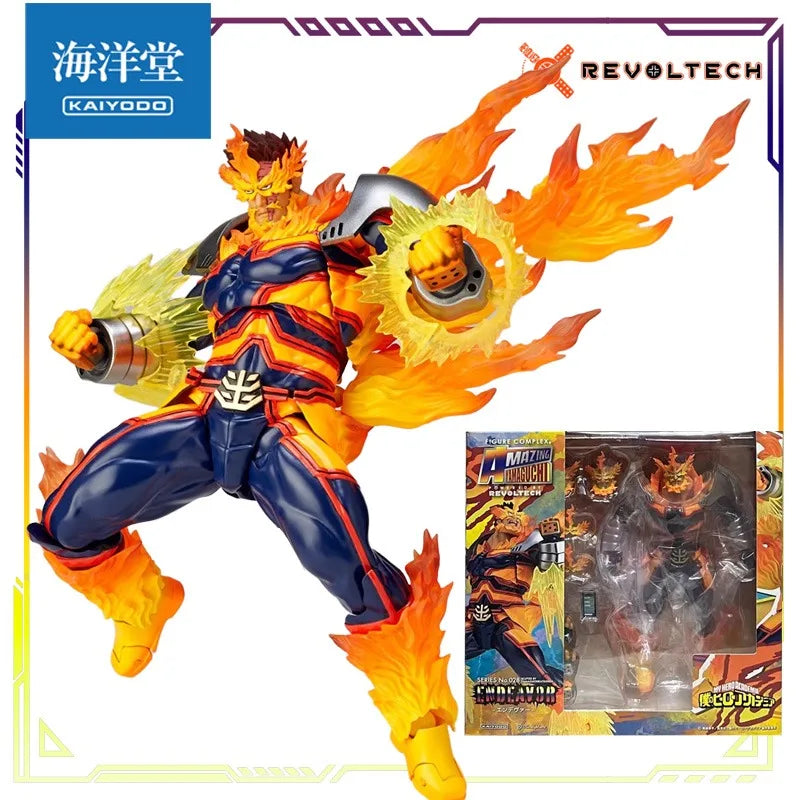 Kaiyodo Original AMAZING YAMAGUCHI My Hero Academy Series Andeer Action Figure Model Toys Movable Model Ornaments Gifts for Boys