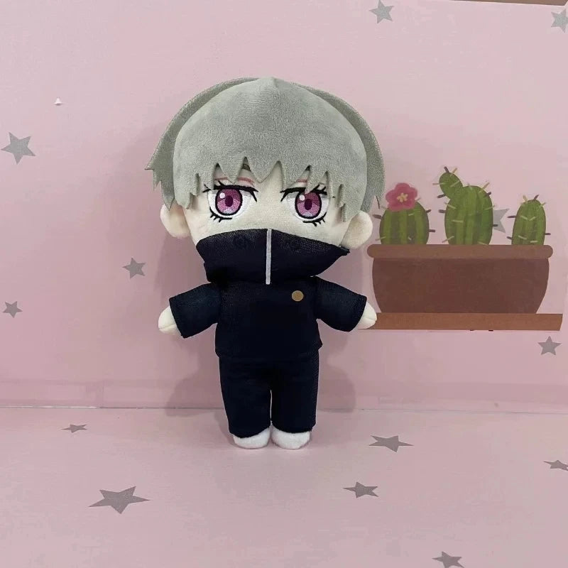 20cm JJK Plush Mahito Plush Nanami Kento Inumaki Toge Fushiguro Toji Anime Figure Stuffed Kawaii Doll Birthday Gift