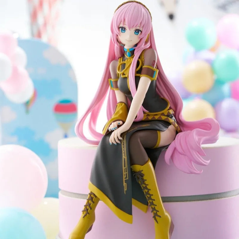 FURYU in Stock Genuine Piapro Characters - Megurine Luka - Noodle Stopper Figure Garage Kit  Action Figure Gifts Toys Model