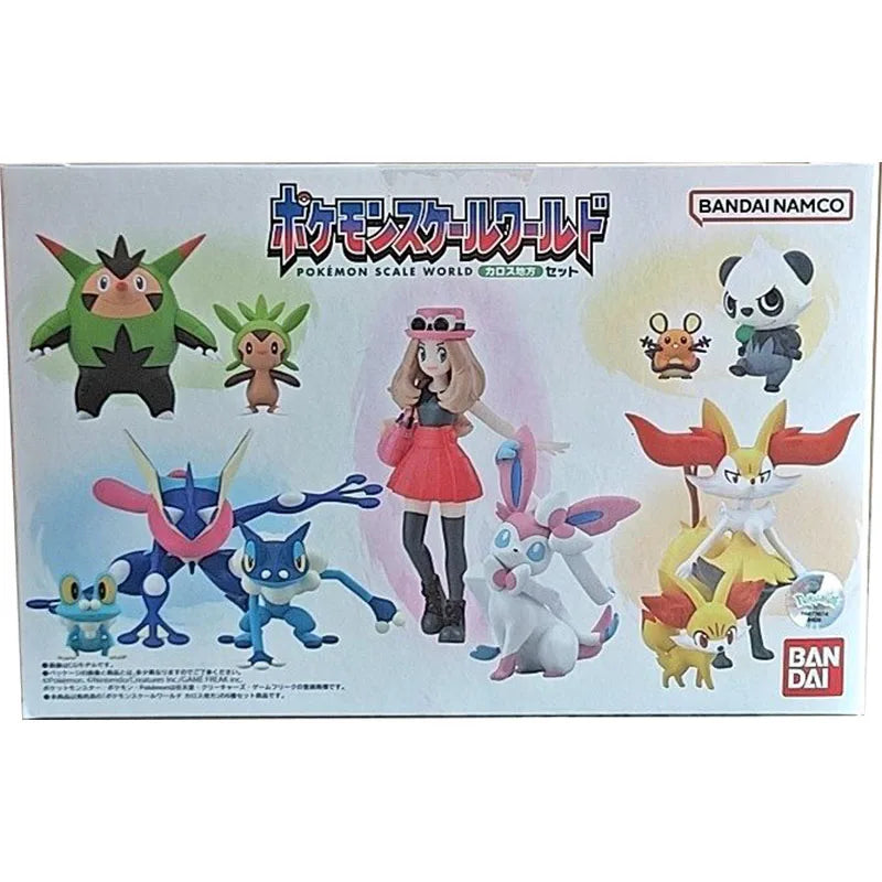 Bandai Figure Pokemon Scale World Anime Figures Kalos Region Candy Toys Serena  Action Figure Collection Toys For Boys Gift