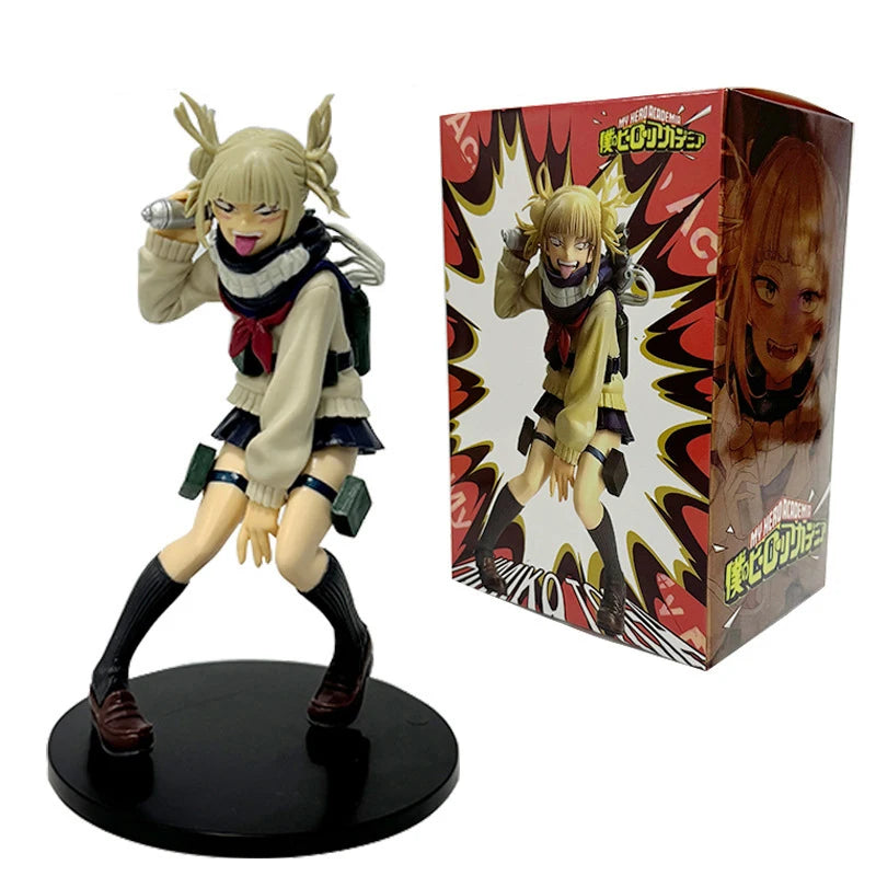 18cm Boku no Hero Academia Anime Figure Uraraka Ochaco Action Figure Midoriya Izuku/Bakugo Katsuki Figurine Collection Model Toy