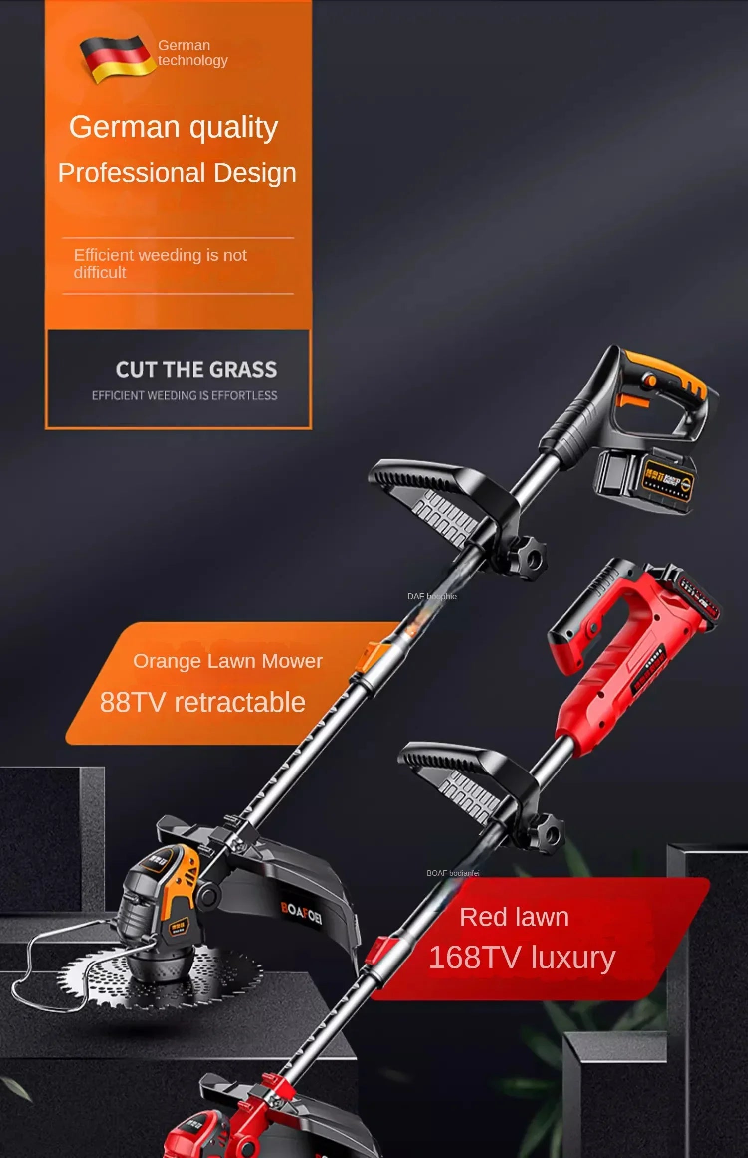 Lightweight and Efficient Grass Cutter for Home Garden A