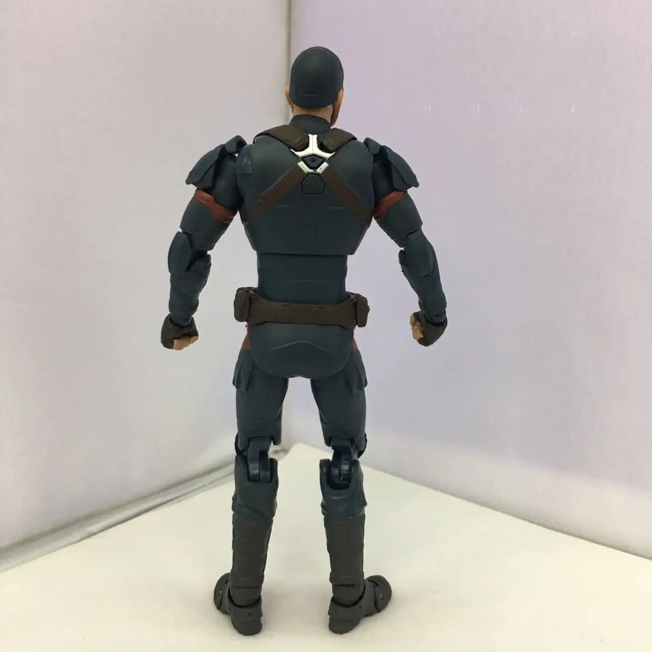 SHF Marvel Avengers 4 Captain America 3  PVC Action Figure Collection Statue Model Toy New Year's Christmas Gift 15cm