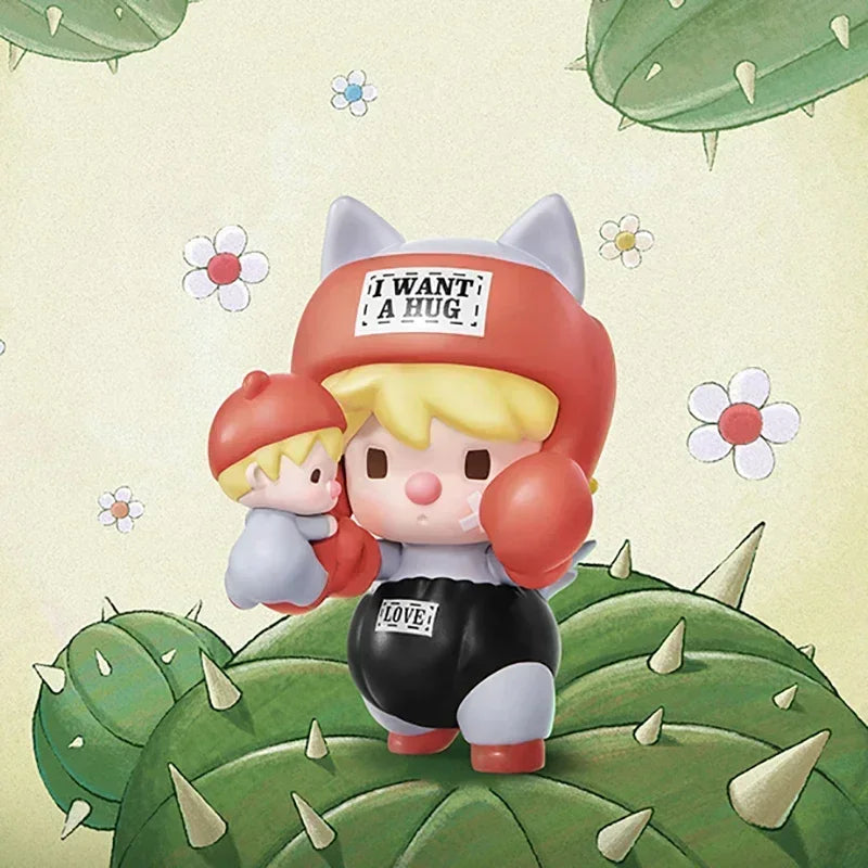 POP MART Sweet Bean I Want a Hug-Serie Blindbox-Spielzeug Kawaii Anime-Actionfigur Überraschungs-Mystery-Box Puppen Mädchengeschenk