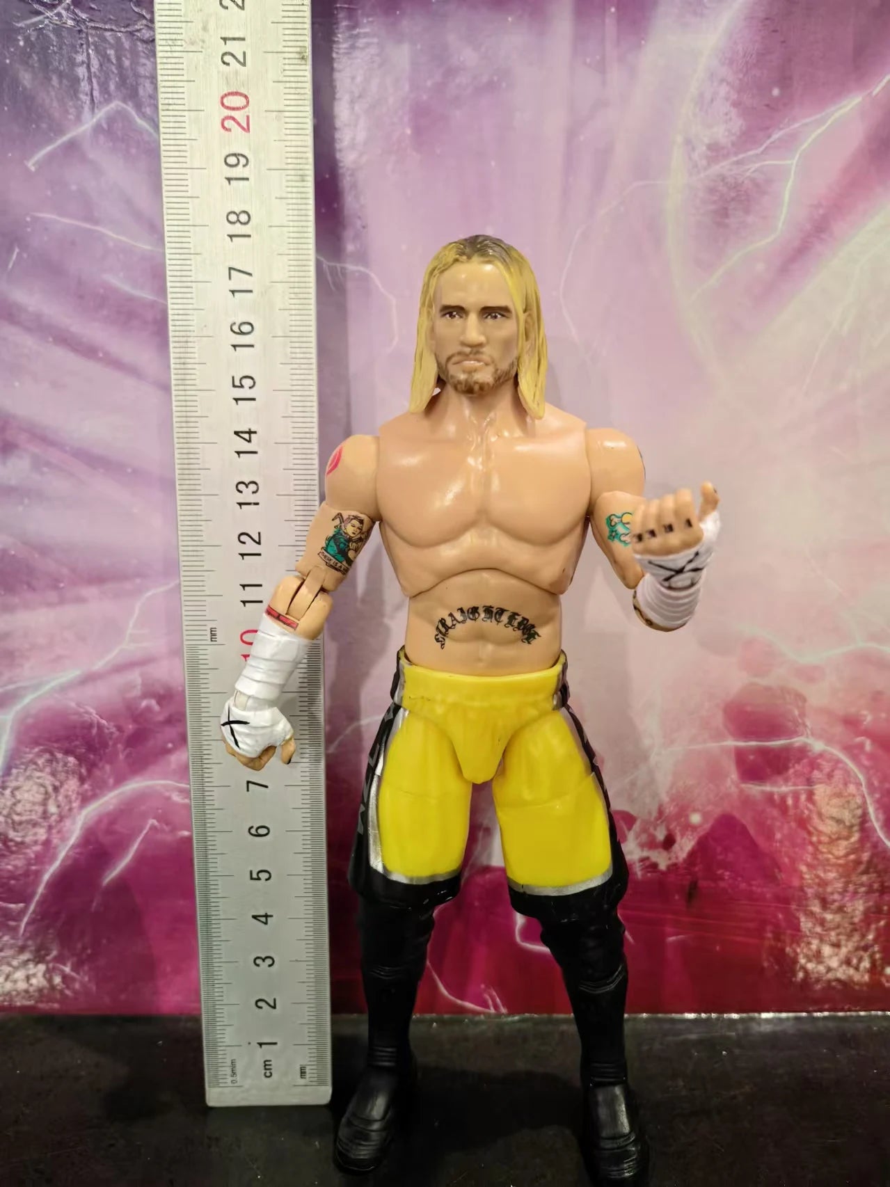 6 Inch Highly Articulated Wrestler Action Figure, Superstar Collectible Model with Movable Joints for Adult Bulk In Stock