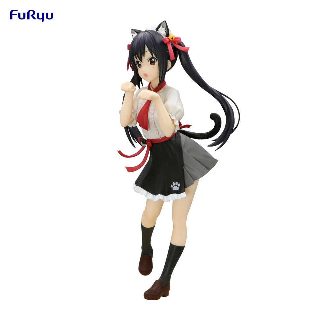 Original Genuine FuRyu K-ON Trio-Try-iT Yui Hirasawa Nakano Azusa 22cm Anime Action Figure Toys Doll Collection Christmas Gift