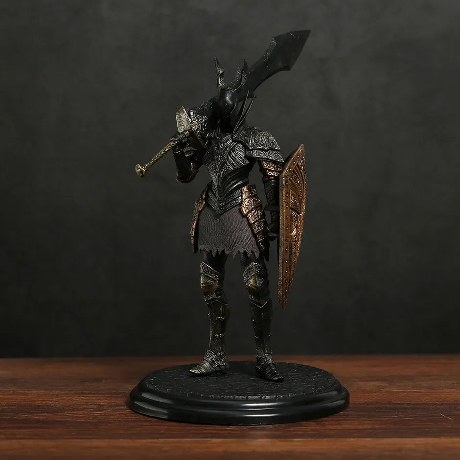 Dark Souls 3 Black Knight Anime Figures Farhan Knight With Sword Figurine PVC Statue Collectible Doll Model Desk Decora Toy Gift