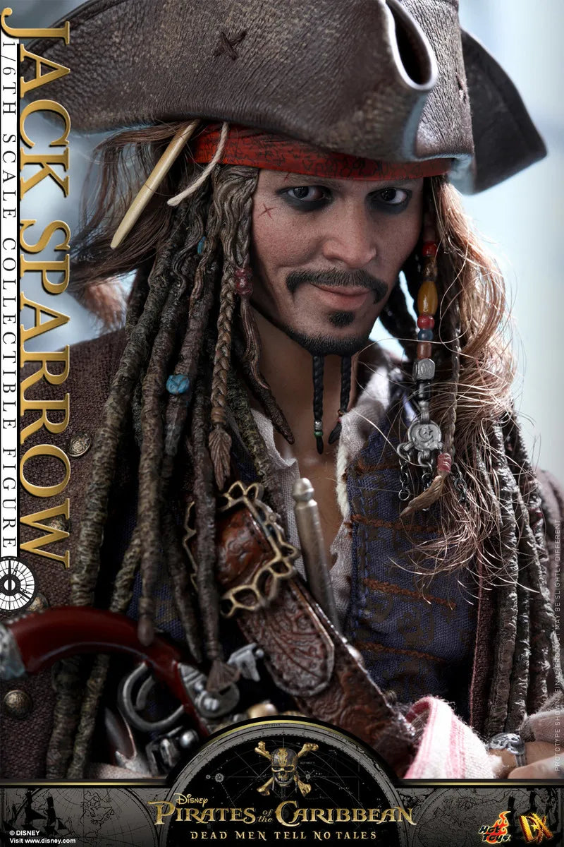 In Stock Hottoys Ht 1/6 Dx15 Pirates Of The Caribbean:Dead Men Tell No Tales Jack 12''Action Figures Collectable Model Toy Gifts