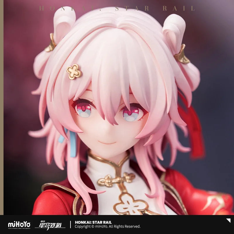 Genuine Honkai Star Rail Myethos Gift+ Series March 7th 1/8 Anime Game Figure Collect Model Desktop Ornament Toy Birthday Gift