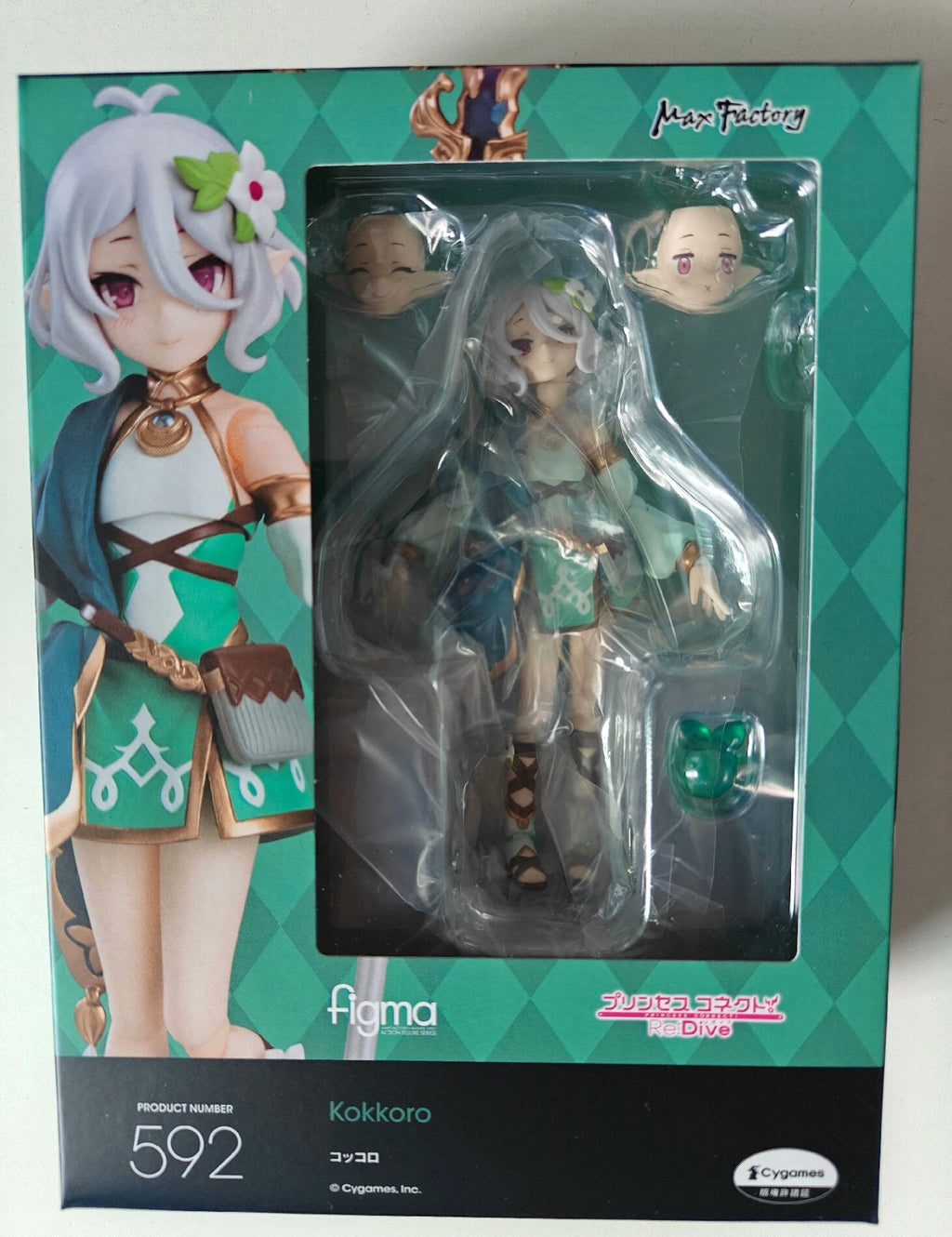 TYCTOYS Brand New Max Factory Figma 592 1/12 Princess Connect! Re:Dive KOKKORO Anime Action Figure 6inch Full Set Model Toy Gift