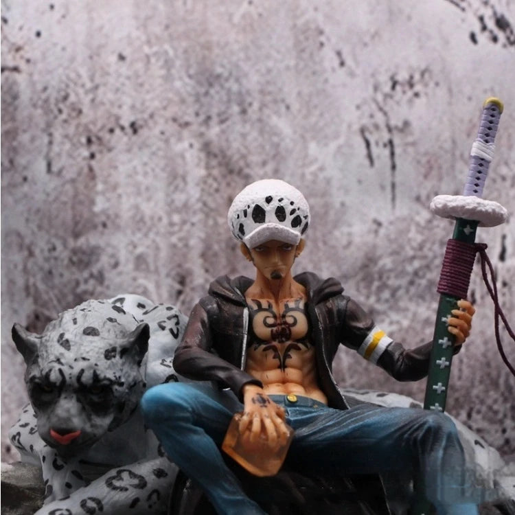 One Piece Gk Pvc Trafalgar Law Anime Figure Model Toy Exquisite Desktop Decoration Collectible Model Boy Surprise Festival Gift