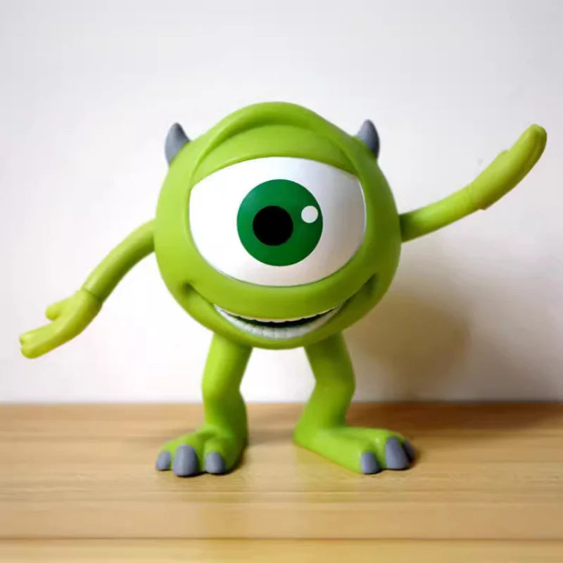 15cm Toy Story Monsters University Mike Wazowski Mr Q Money Pot Piggy Bank PVC Action Figure Model Toys Collection Doll