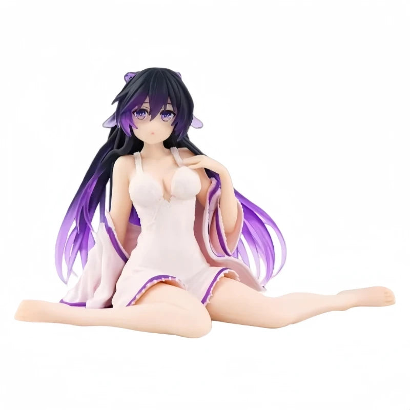 10 cm Anime DATE A LIVE Figur Yatogami Tohka Pyjamas Sitzende Pose Aciton Figur PVC Modell Spielzeug Modell Statue Sammlung Kinder Geschenk
