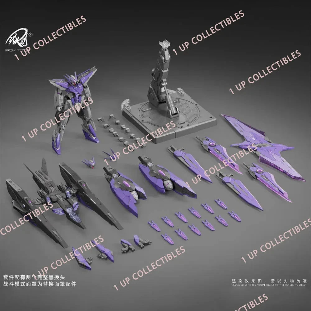 TC-004 STAR ABYSS 1/100  Alloy Mecha Model Kit Assembled Action Figure High Mobility Transformable Aerial Combat Mech Model Toys