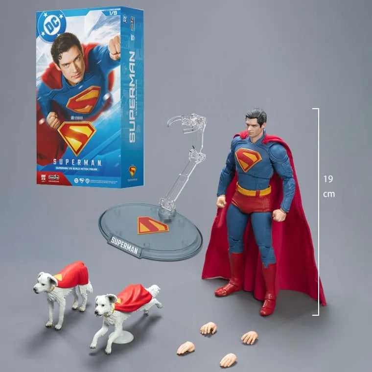 19 см Fond Joy Marvel Comic Movie Figures Супермен екшън фигурка статуя модел кукла колекция играчки подаръци