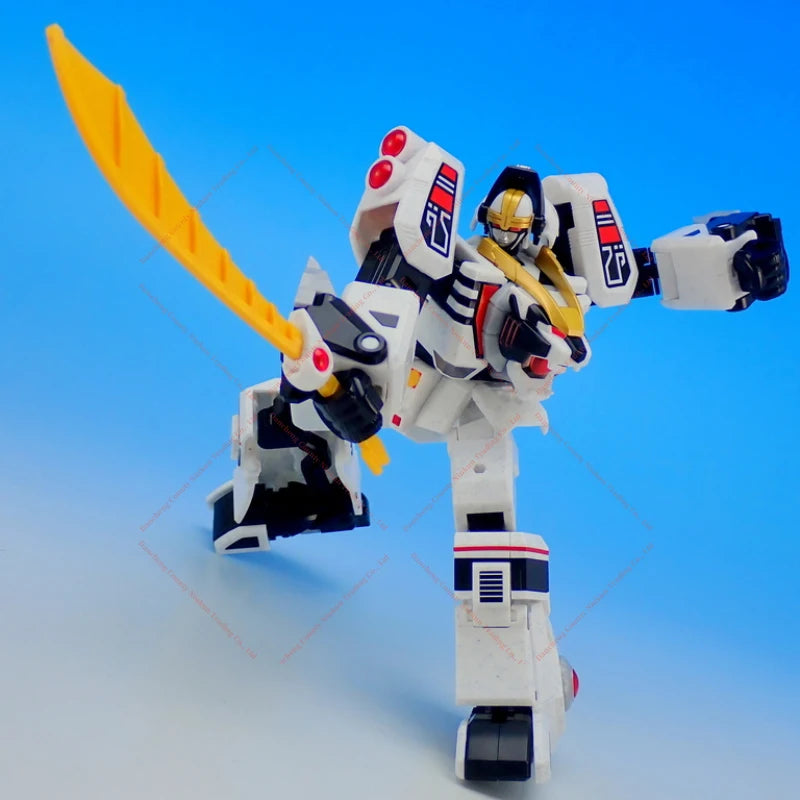 Bandai Hyakujuu Sentai Gaoranger SMP SHOKUGAN MODELING PROJECT White Tiger King Collection Mobile Suit Toys for Boys Gifts