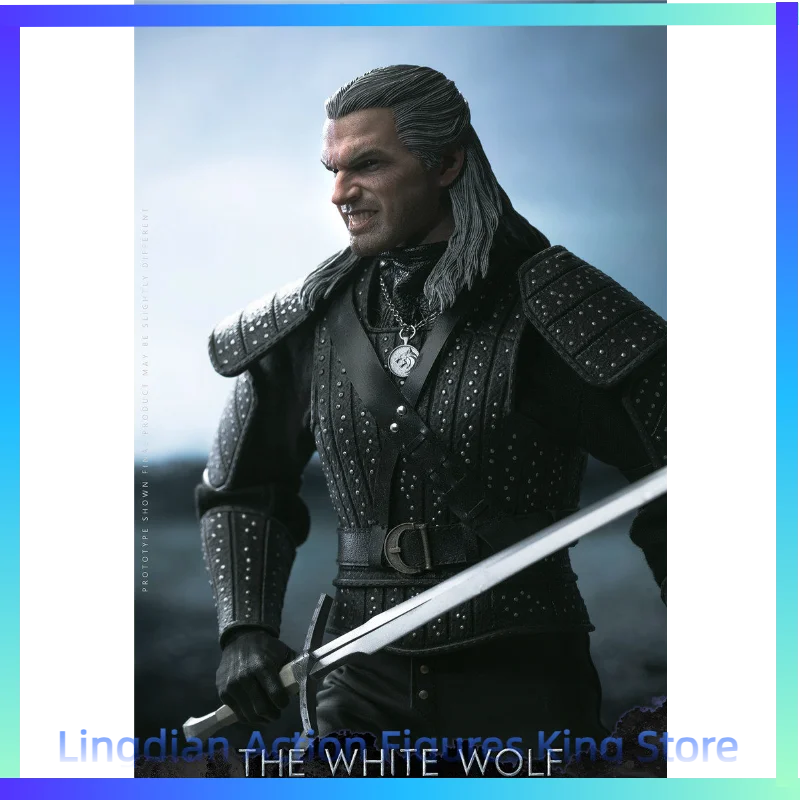 In Stock BUZZTOYS BUZ001 1/6 The White Wolf Witcher Wizard Animation Character Model Action Figure Toy Collection Gift