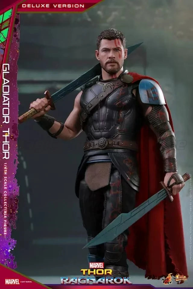 【MT】Hot Toys Marvel MMS445 "Thor 3 Ragnarok" Thor Foot Fighter 6.0 Deluxe Edition 1:6 Scale Action Figure Collection Toys