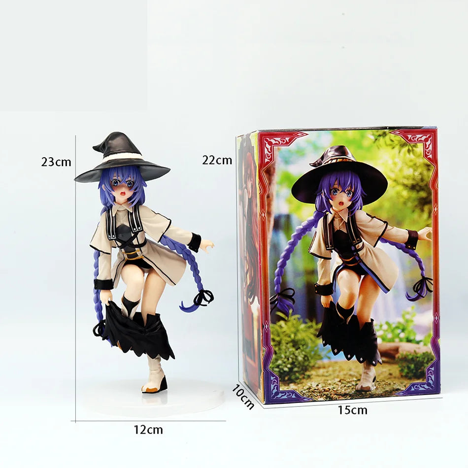 Anime Eris Boreas Figure Toys Mushoku Tensei Action Figures Eris Greyrat Figure Model PVC Collectible Statue Decoration Dolls