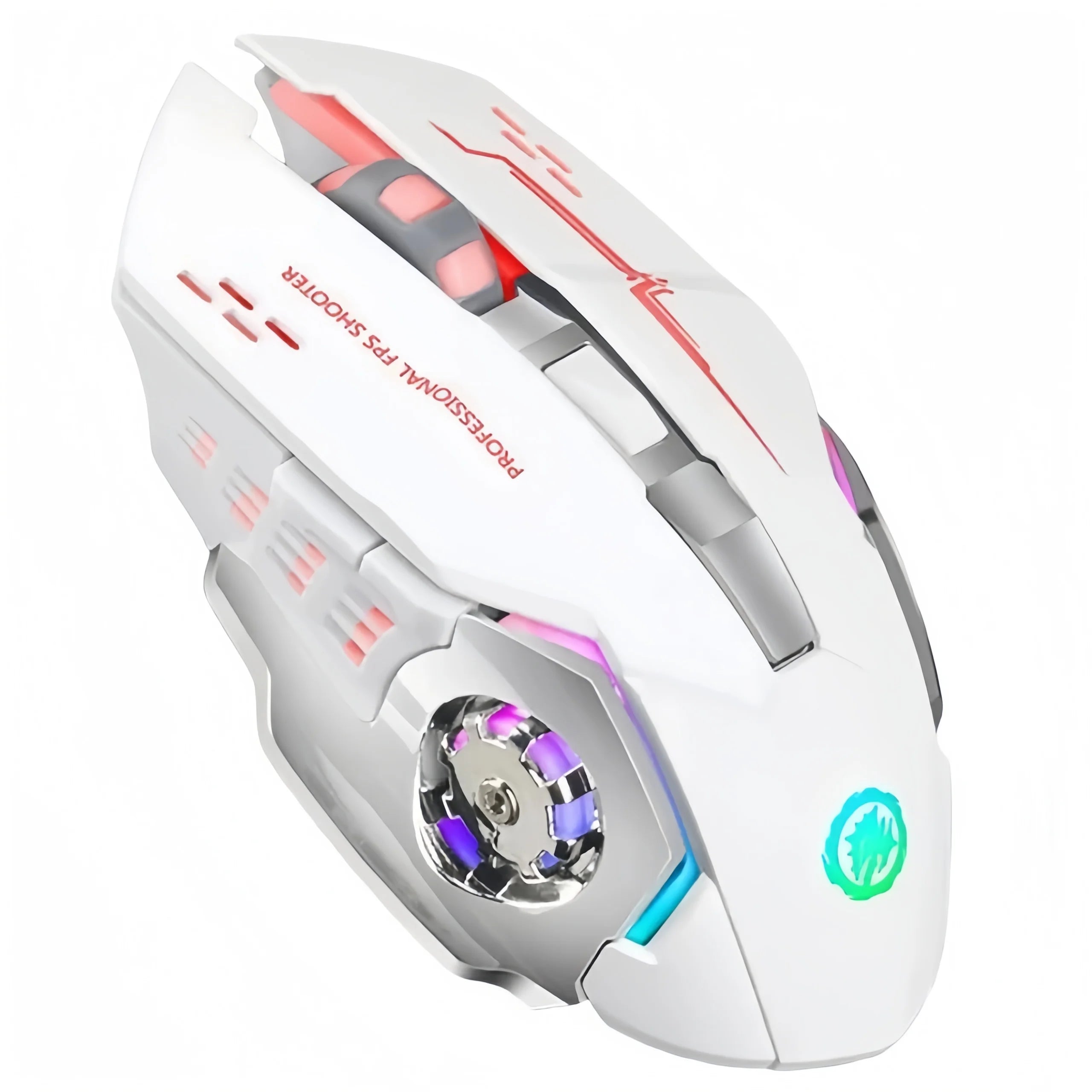 2.4G Wireless Mouse Bluetooth Mouse RGB Backlit Gaming Mouse Rechargeable Mice Silent Mouse 3600 DPI Mouse for Macbook Laptop
