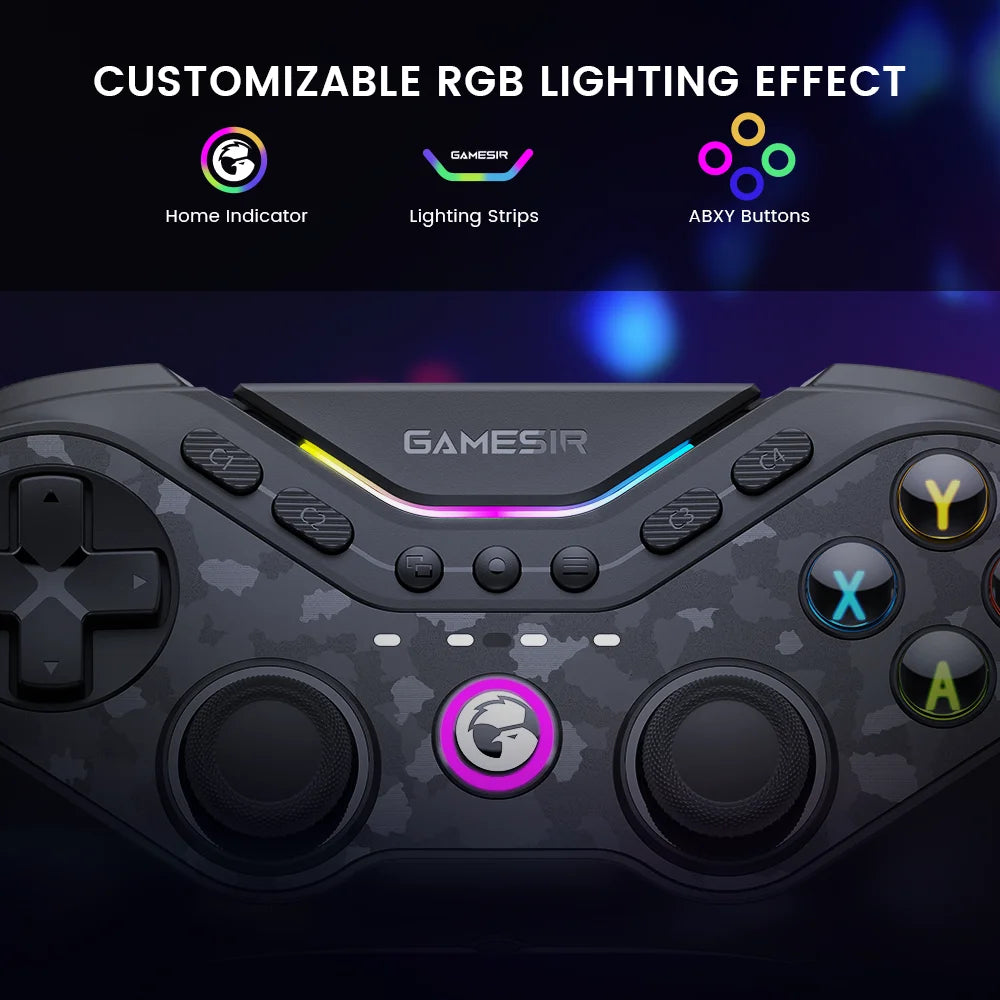 GameSir Tarantula Pro Switch controller Hall Effect gamepad with 9 mappable buttons for Nintendo Switch iPhone Android cellphone