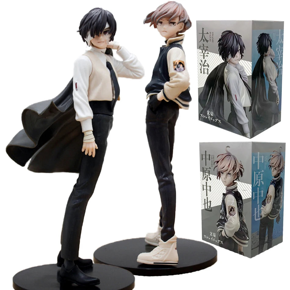 NEW megahouse look up bungou dogs vadios dazai osamu nakajima atsushi action figure toys pvc model kawaii q doll collection