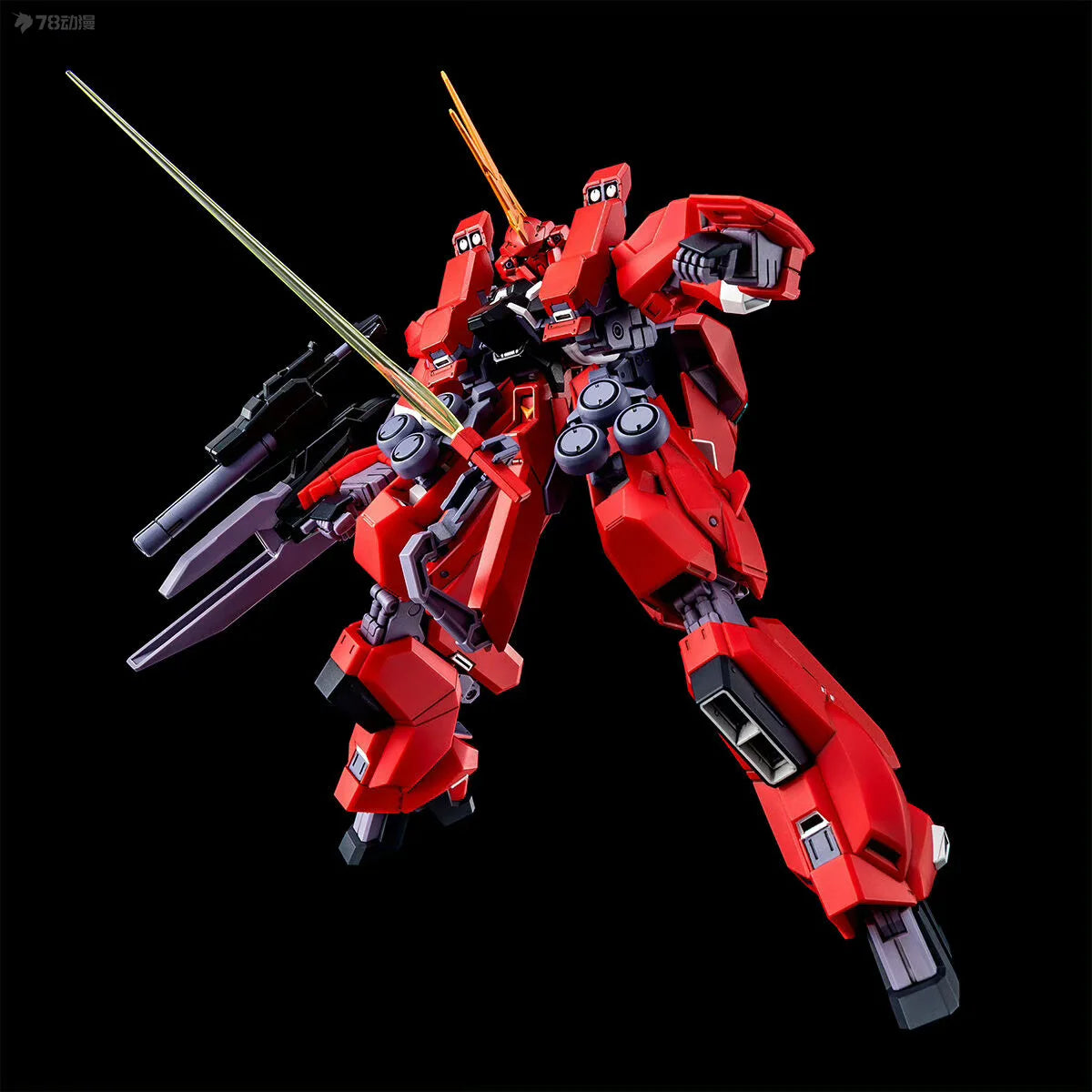 BANDAI Original HG Web-exclusive Version TR-6 BARZAM II 1/144 Anime Assembly Model Toys Gift for Boys Collectible Ornaments
