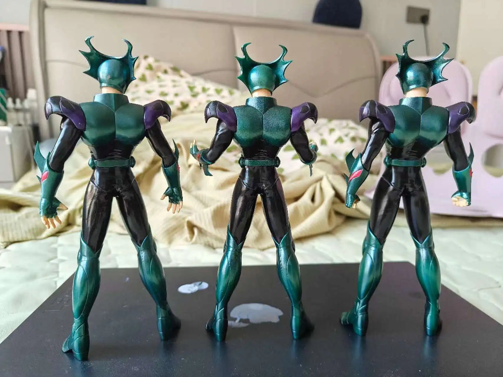 Saint Seiya Private Soldier Saint Douglas Team Resin Statue Model Toy Collection Decoration Figurine