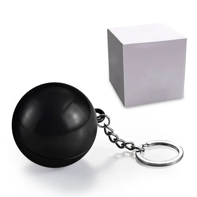 New 4.5CM Solid Color No Prints Magic Prophecy Ball Magic Prop For Men and Women Toys Christmas Key Chain Party Gift Wholesale