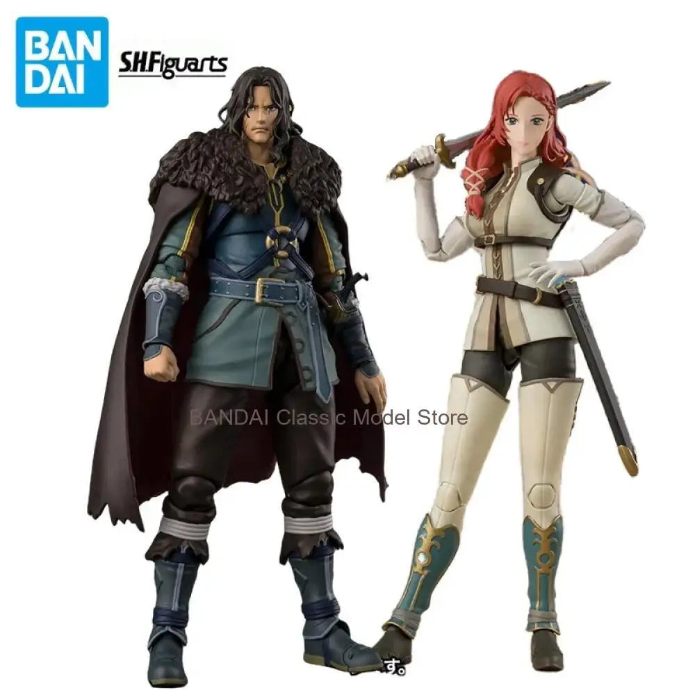 Bandai Original SHF Lord of The Rings Anime Figures The War of The Rohirrim WULF Action Figures Shf Hera Model Toys gifts