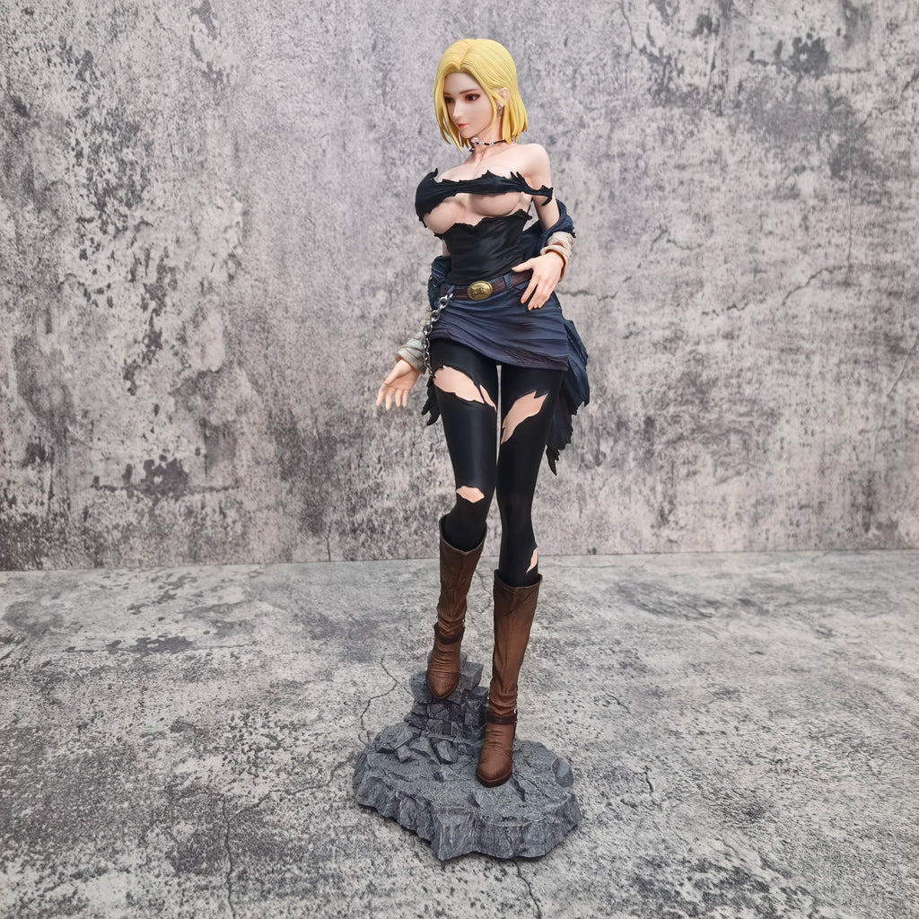 Dragon Ball 30cm Anime Figure Sexy Android 18 Pvc Action Figurine Model Statue Toys Statue Doll Collection Decoration Toys Gift