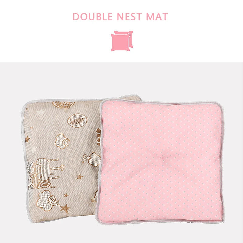 Foldable Pet Cat Tent Bed Four Seasons Universal for Cat and Dog Pet Nest Summer Cool Mat Portable Breathable Cat House Cave Hut