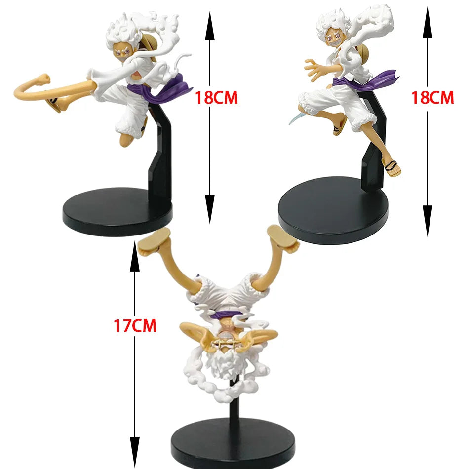 Original Bandai Anime One Piec Banpresto Koa Artist Luffy King Gear 5 Figures Model Toy Ornament Christmas Gift Hot In Stock
