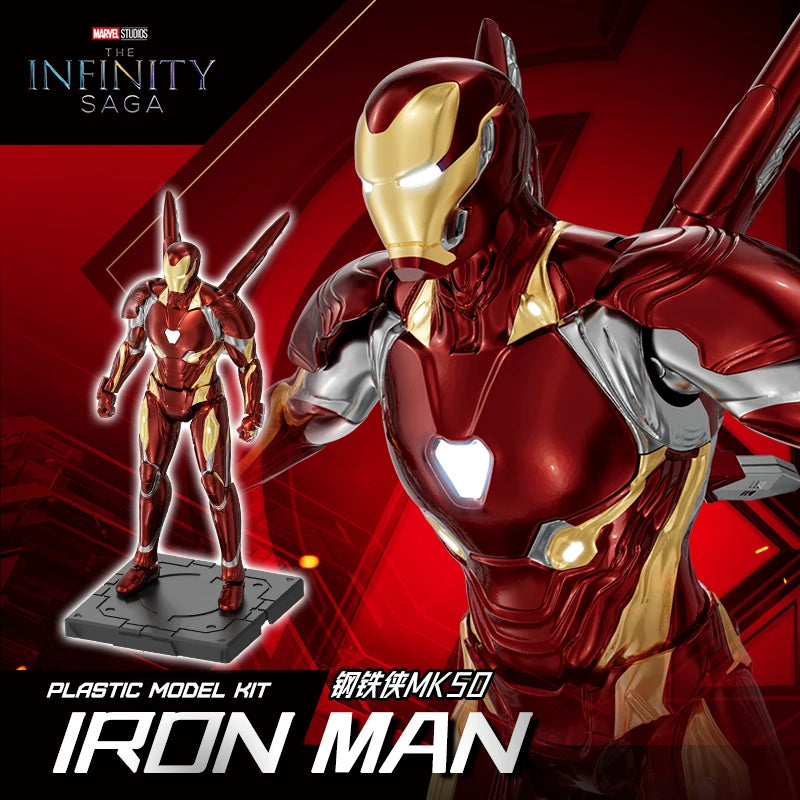 Fondjoy The Avengers Iron Man Modle MK50 Spider-Man MK5 MK6 Assemble Toy Model Collectible Gift 1/12 Action Figures Toy Boy Gift