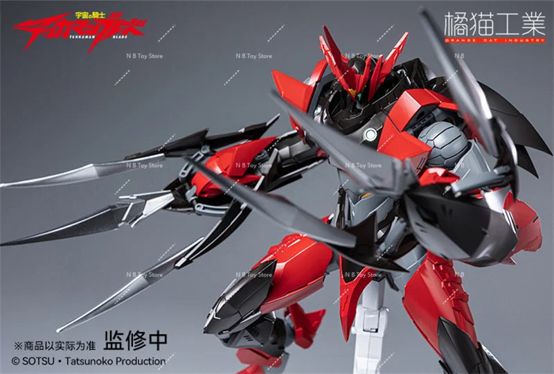 Genuine Original Orange Cat Industry Tekkaman Blade Evil Movable Armor Assembly Model Action Figure with Box