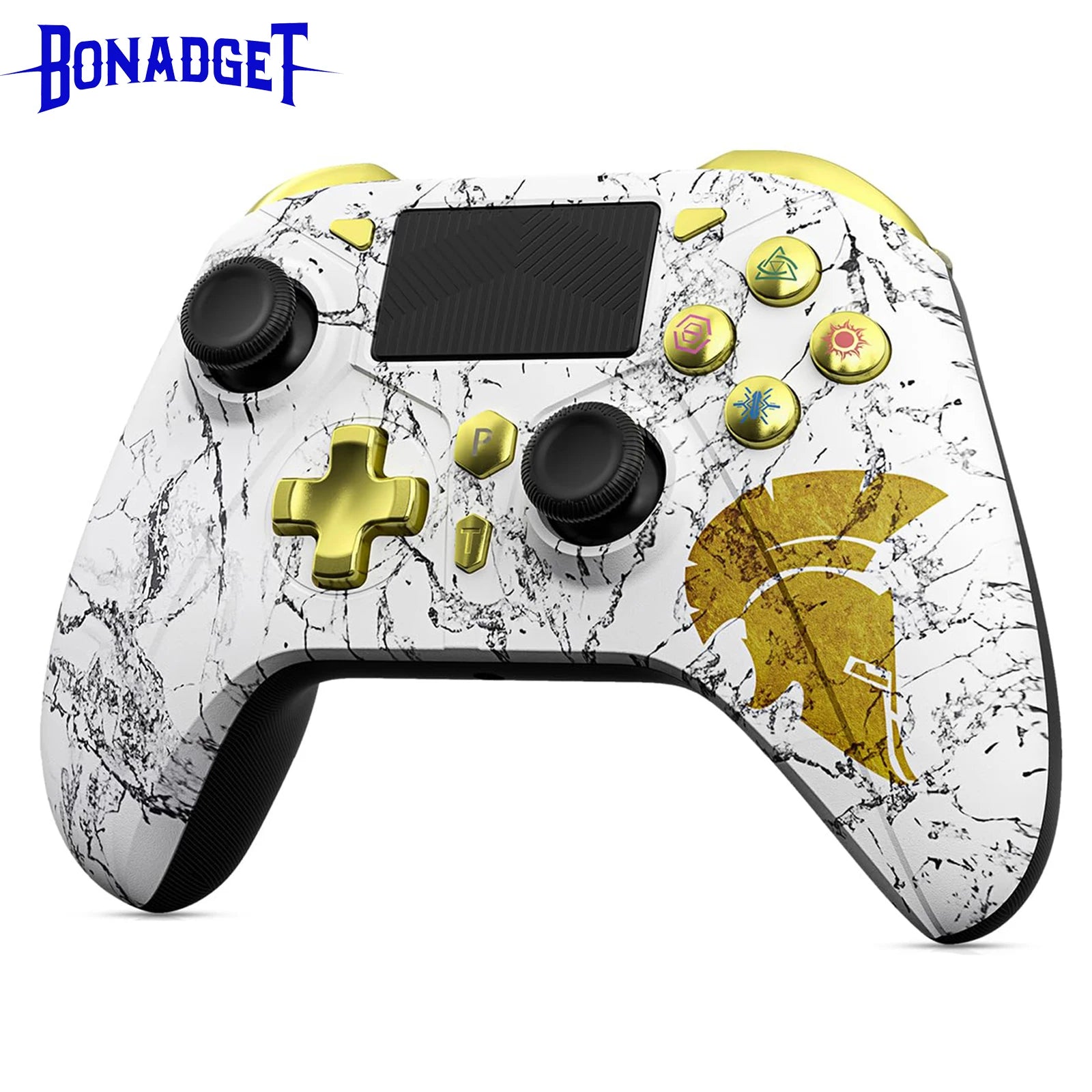 Wireless Gamepad for PS5/4 Console Controllers W/ Turbo Dual Sense Vibrate Game Control Controller Joystick W/ Programming Funcs