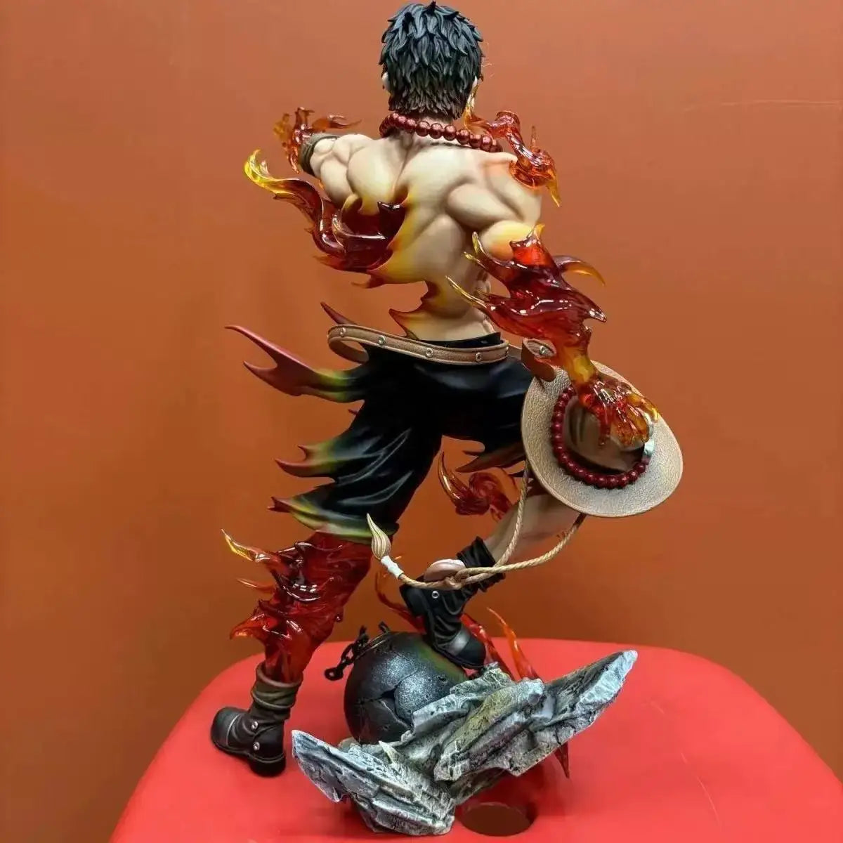 One Piece Ace Anime Figure Portgas·D· Ace Action Figurine Statue Pvc Gk Model Collection Doll Desk Decoration Toy Birthday Gifts