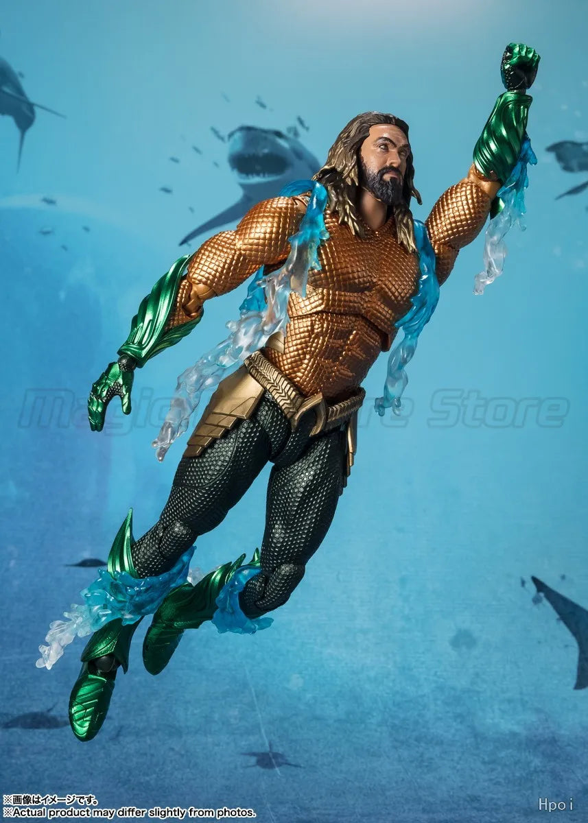 【MT】BANDAI SHF Aquaman and The Lost Kingdom Aquaman Action Figure Model Toy