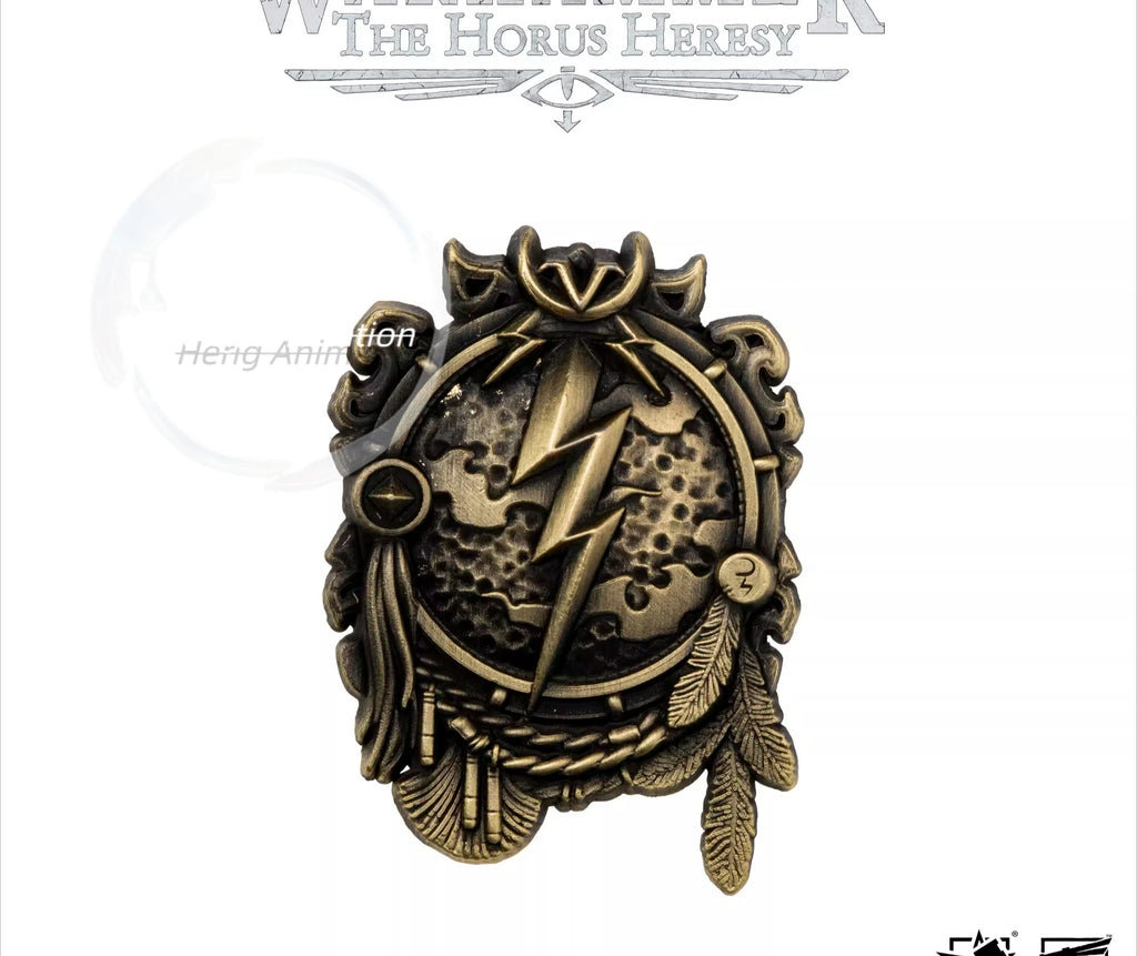 JOYTOY Star Forging Warhammer 40K Burning Galaxy - Honor Chapter Emblem Badge Peripheral Accessory, Cool and Stylish