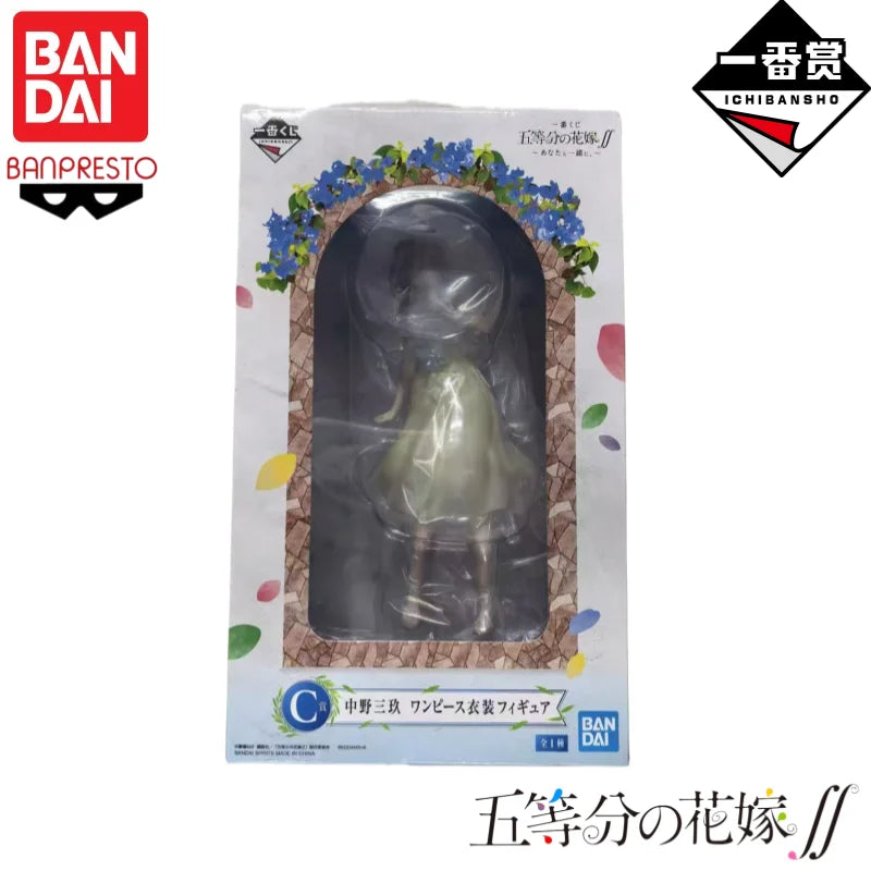 In Stock Original Bandai Banpresto The Quintessential Quintuplets Statue Model Garage Anime Characters Collectible Ornaments