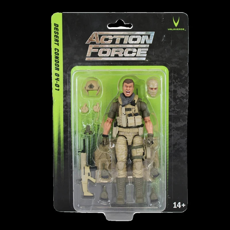 In Stock 1/12 Valaverse Action Force 4.0 Wave Modern Military Style Joint Movable Toy Gift Collection Model Birthday Gift
