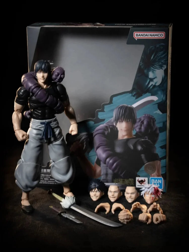 Bandai S.H.Figuarts Shf Toji Fushiguro Action Figure Collection Anime Model Desktop Ornaments Birthday Gifts In Stock Genuine