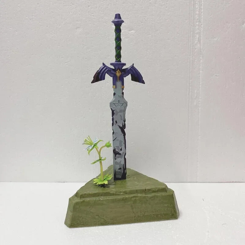 Anime Zelda Legend Figure Skyward Link Action Figure Master Sword Skyward Cool Doll Desktop Ornament Collection Gift For Child