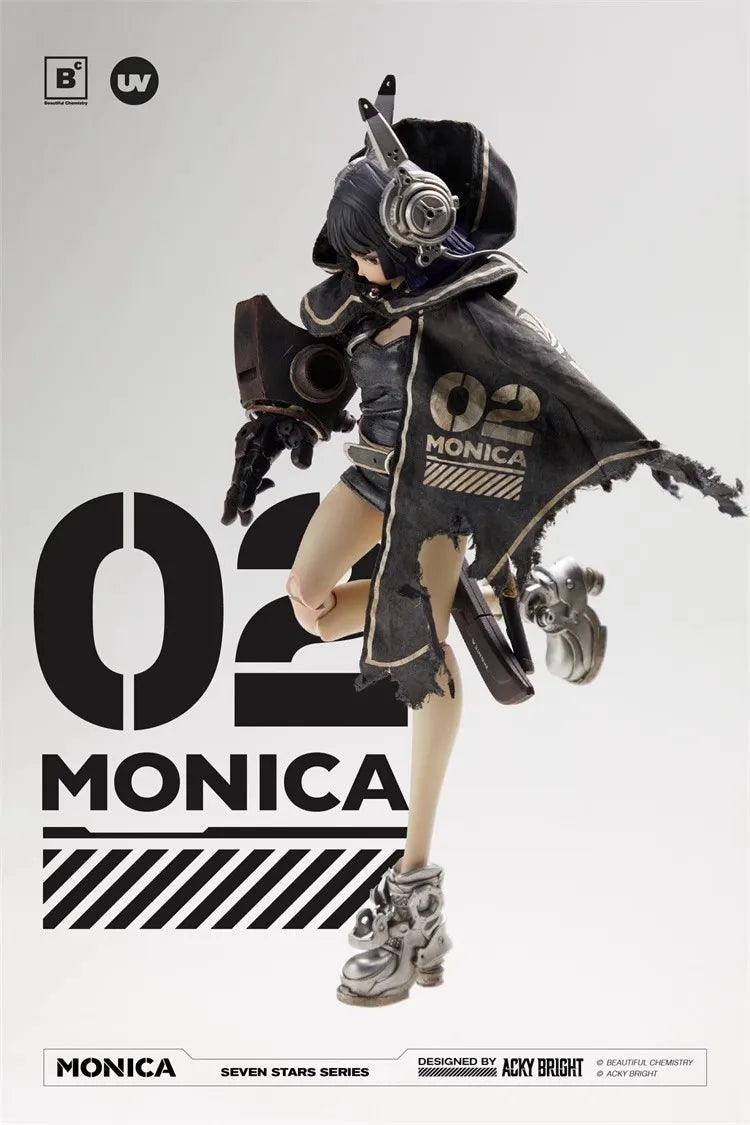 UNDERVERSE UV202415 1/6 Soldier UV No. 02 MONICA Full Set 12'' Action Figure Model Toy In Stock