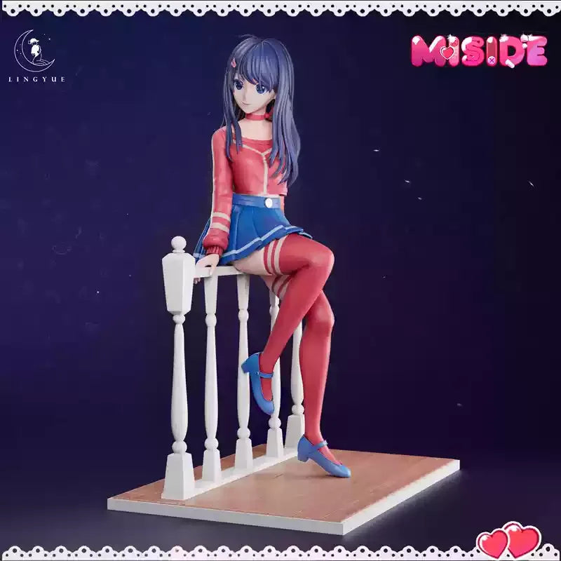 New Style Miside 1 Game Peripheral Derivatives Mita Model Figure Beautiful Girl Sexy Desktop Collection Decorative Ornament Gift