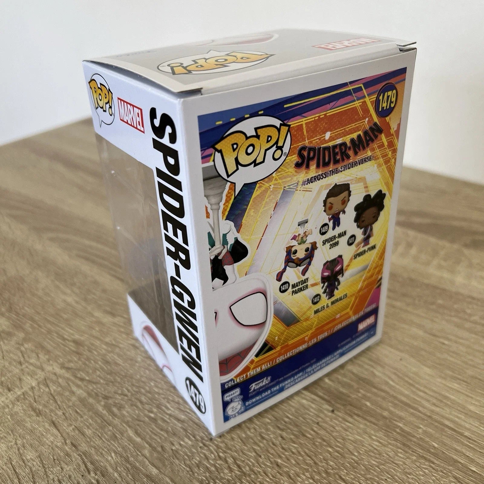 Funko Pop Marvel Comics Spider Man Spider-Gwen #1479 (Upside Down) Vinyl Figure Collectible Limited Edition Model Toy Gift