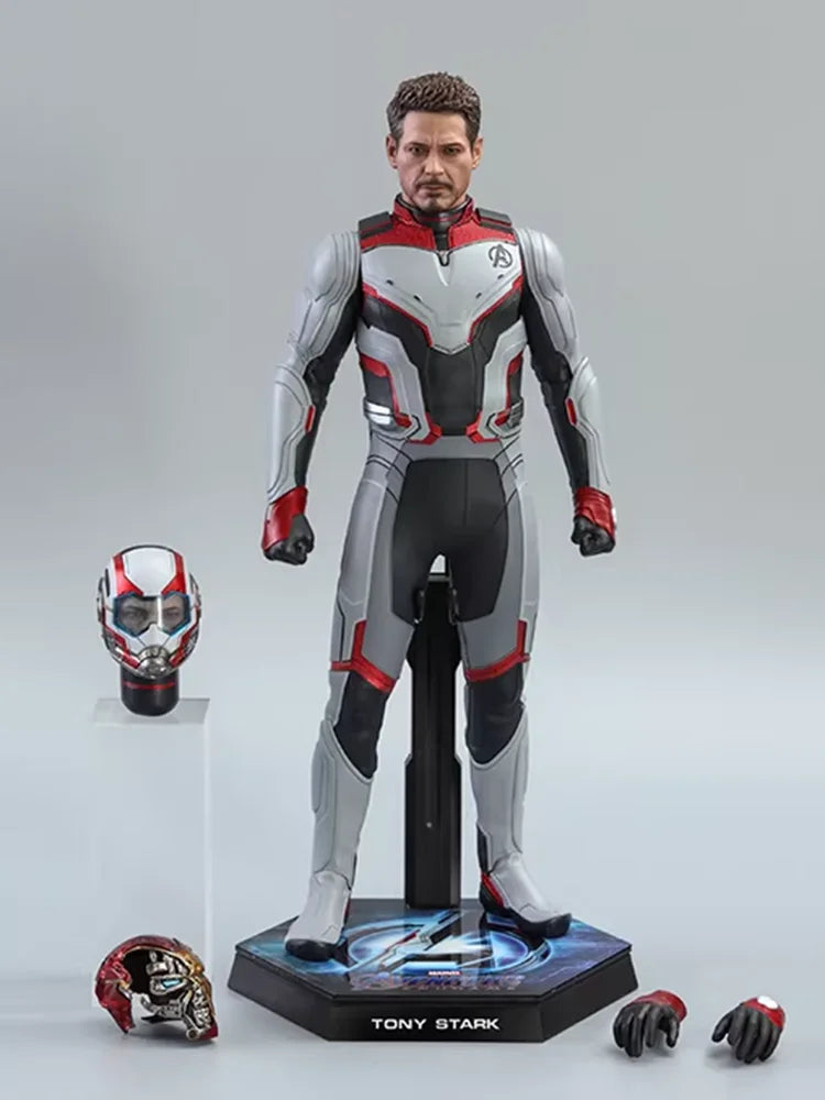 Hottoys 1 Sixth Scale Tony Stark Suit Action Figure Avengers Endgame Avengers Team Collectible For Movie Fans Collectors Gift